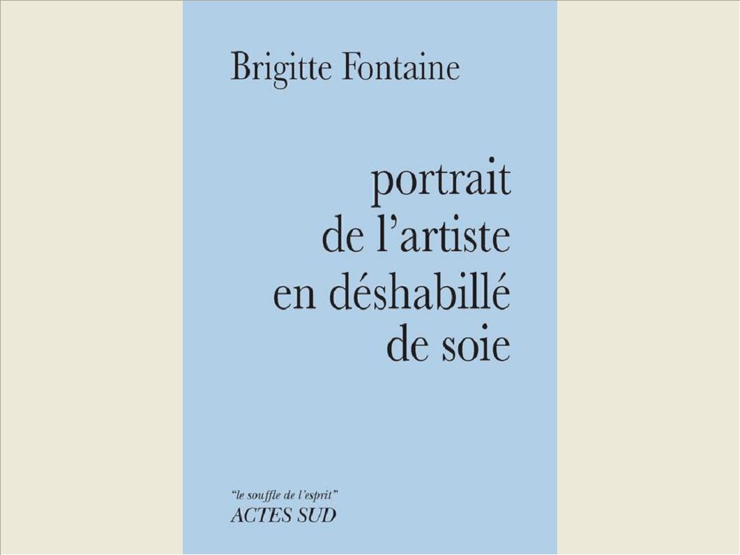 PORTRAIT DE L'ARTISTE EN DESHABILLE DE SOIE
