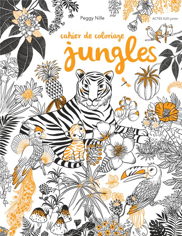 CAHIER DE COLORIAGE JUNGLES