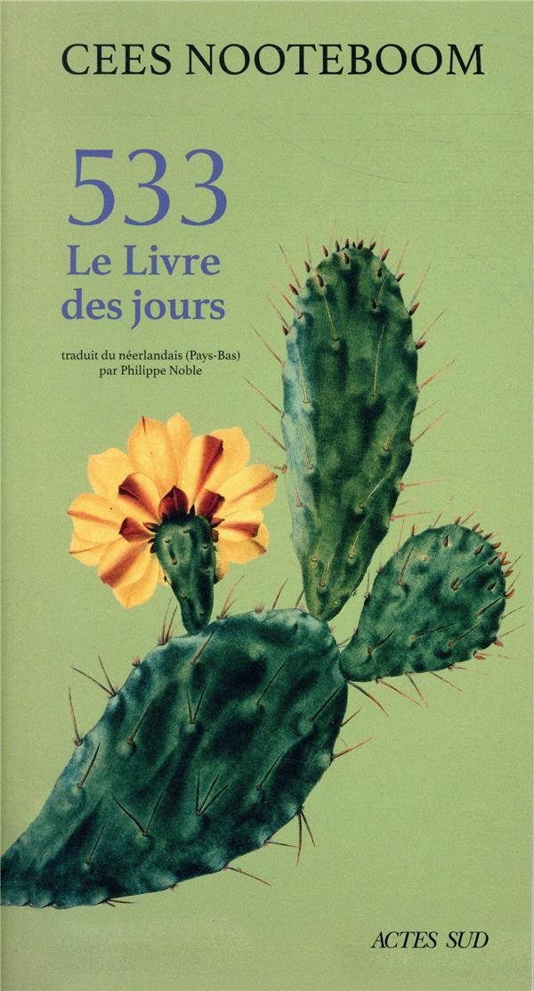 533 - LE LIVRE DES JOURS
