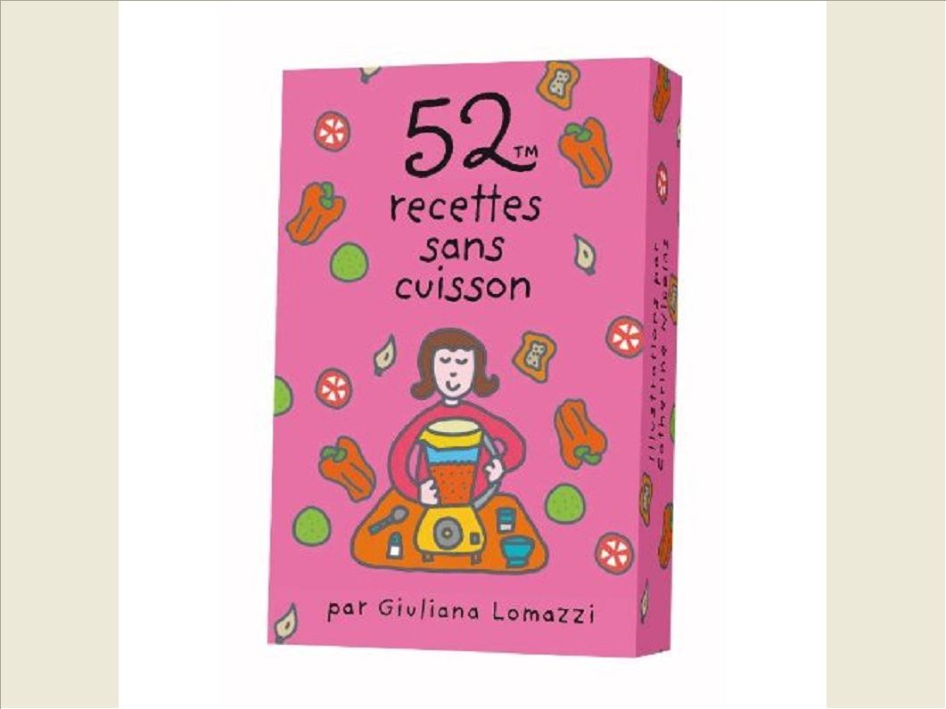 52 RECETTES SANS CUISSON