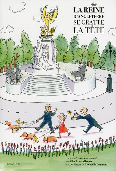 LA REINE D'ANGLETERRE SE GRATTE LA TETE