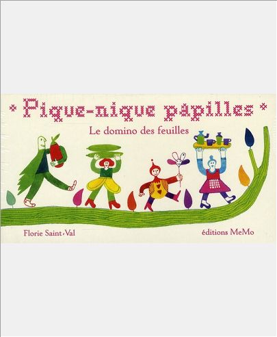 PIQUE-NIQUE PAPILLES - LE DOMINO DES FEUILLES.