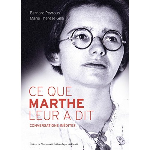 CE QUE MARTHE LEUR A DIT