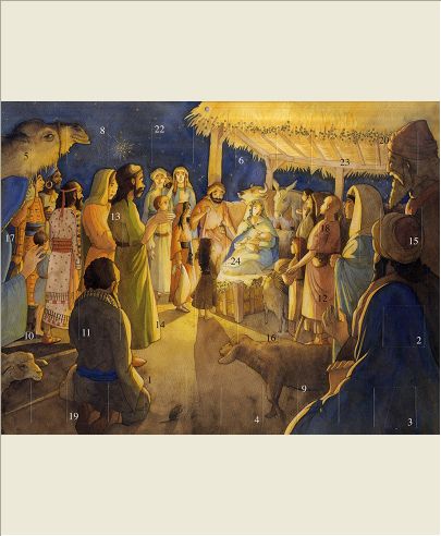 CALENDRIER DE L'AVENT BETHLEEM ADAM