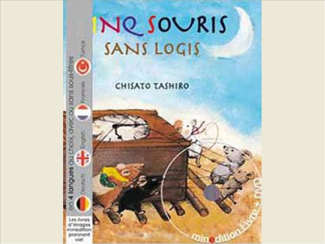 CINQ SOURIS SANS LOGIS LIVRE AVEC DVD