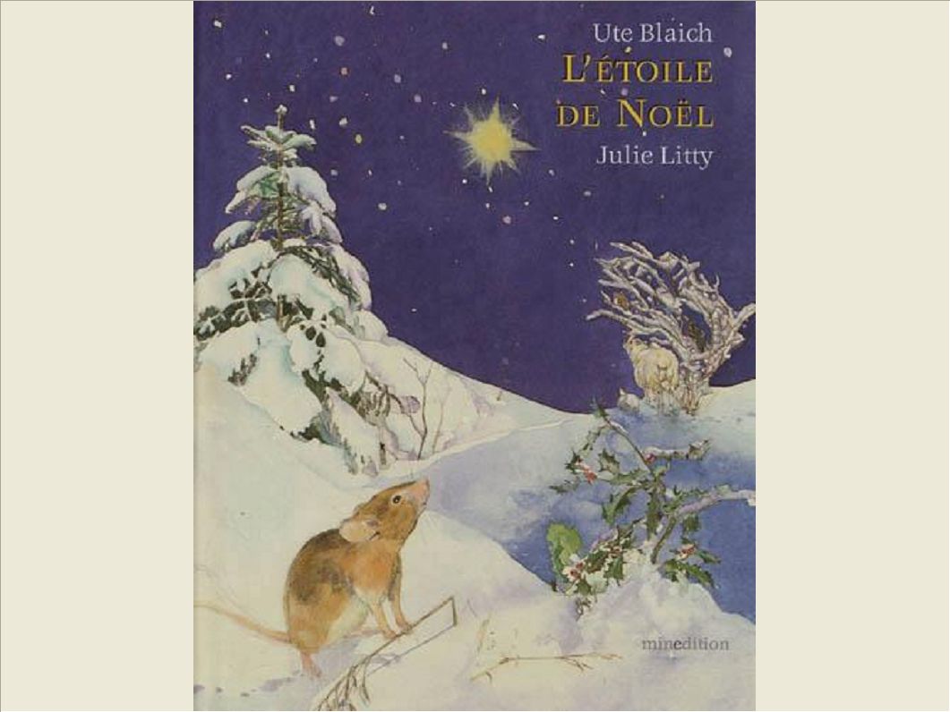 ETOILE DE NOEL MINI-LIVRE (L)