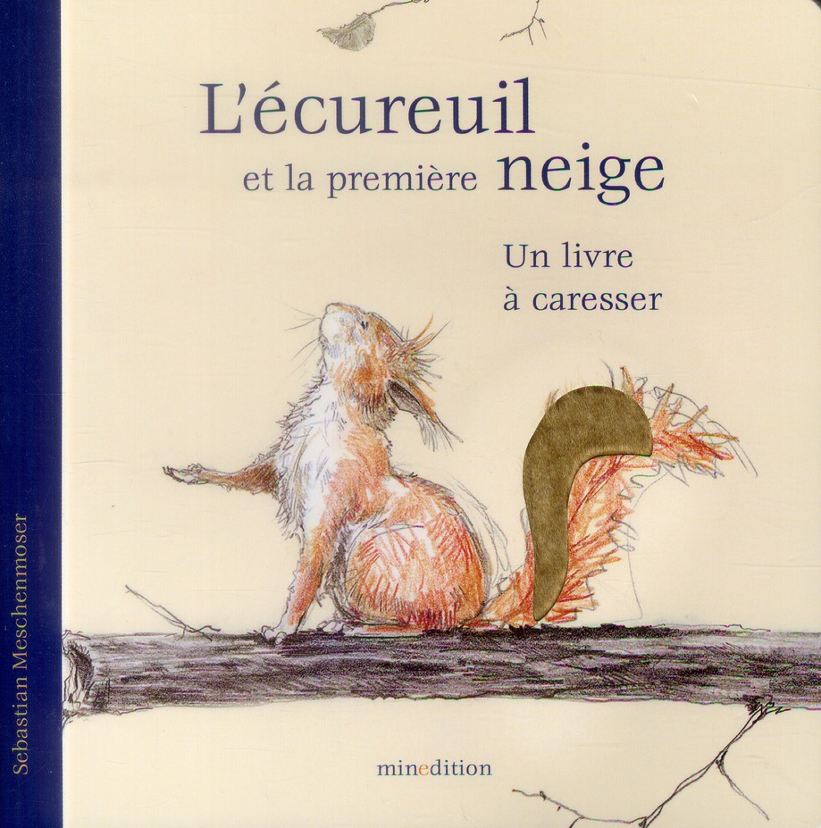 ECUREUIL PREMIERE NEIGE A CARESSER