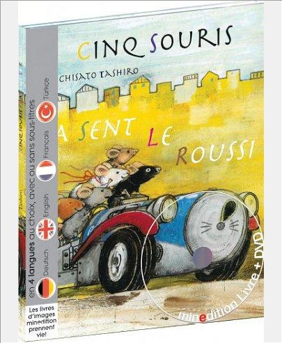 CINQ SOURIS CA SENT LE ROUSSI AVEC DVD