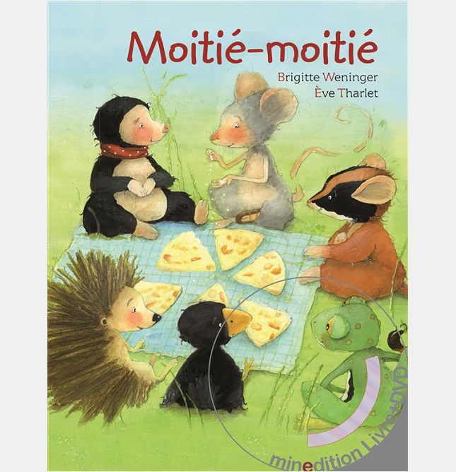 MOITIE MOITIE LIVRE AVEC DVD
