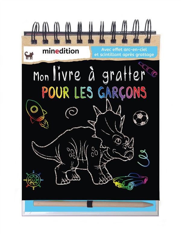 MON LIVRE A GRATTER POUR LES GARCONS