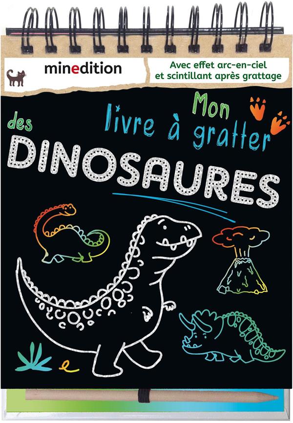 MON LIVRE A GRATTER DES DINOSAURES