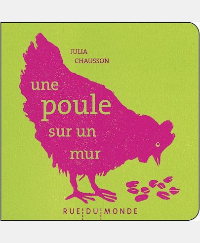 UNE POULE SUR UN MUR