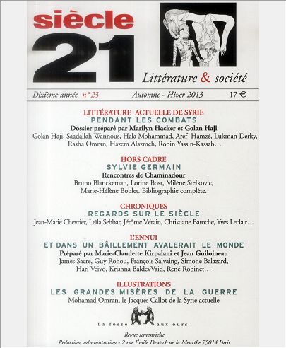 REVUE SIECLE 21 N23