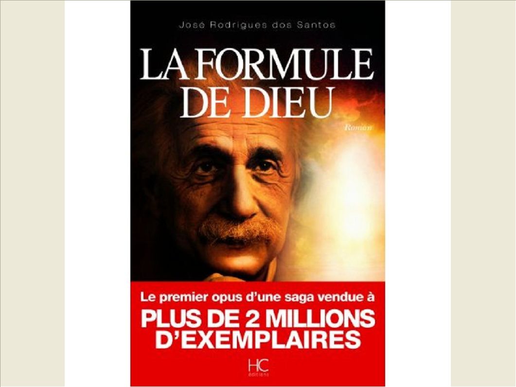 LA FORMULE DE DIEU