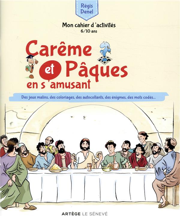 CAREME ET PAQUES EN S'AMUSANT - MON CAHIER D'ACTIVITES
