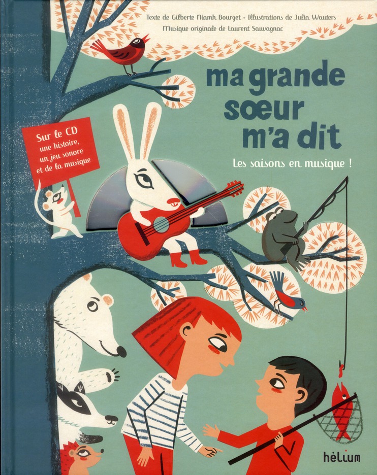 MA GRANDE SOEUR M'A DIT + CD - LES SAISONS EN MUSIQUE !