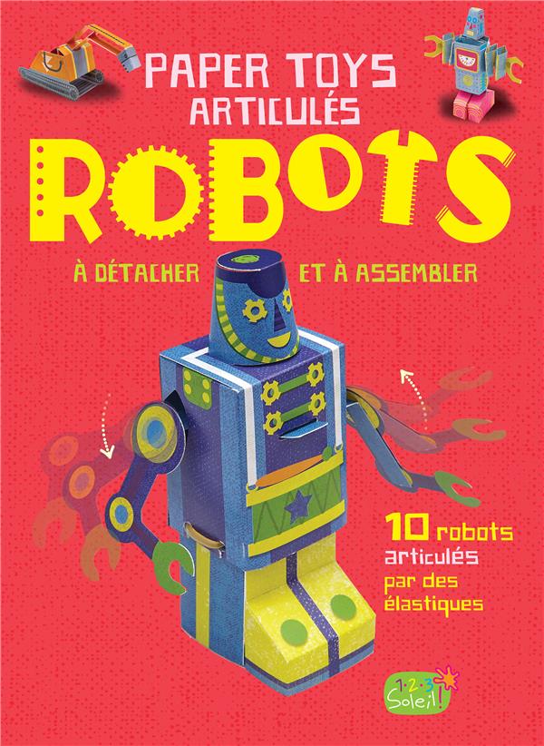 MOVING PAPER TOY ROBOTS