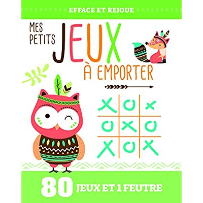 JEUX A EMPORTER PARTOUT (COLL. EFFACE ET REJOUE !)