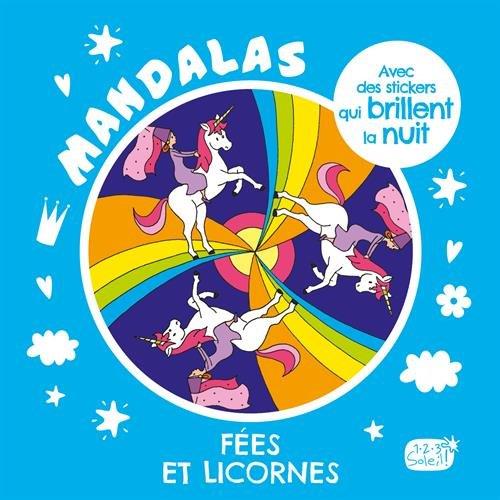 FEES ET LICORNES (COLL. CARNETS MANDALAS AVEC DES STICKERS)