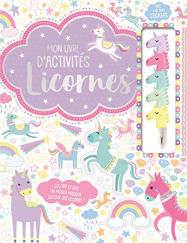 MON LIVRE D'ACTIVITES - LICORNES