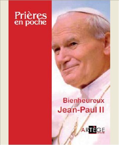 PRIERES EN POCHE - SAINT JEAN-PAUL II