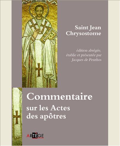COMMENTAIRE SUR LES ACTES DES APOTRES