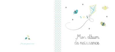 MON ALBUM DE NAISSANCE GARCON