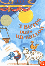 3 BETES DANS UN BALLON