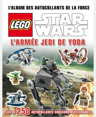 LEGO STAR WARS, L'ALBUM DES AUTOCOLLANTS : L'ARMEE JEDI DE YODA