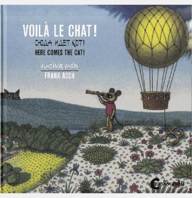 VOILA LE CHAT ! - HERE COMES THE CAT !