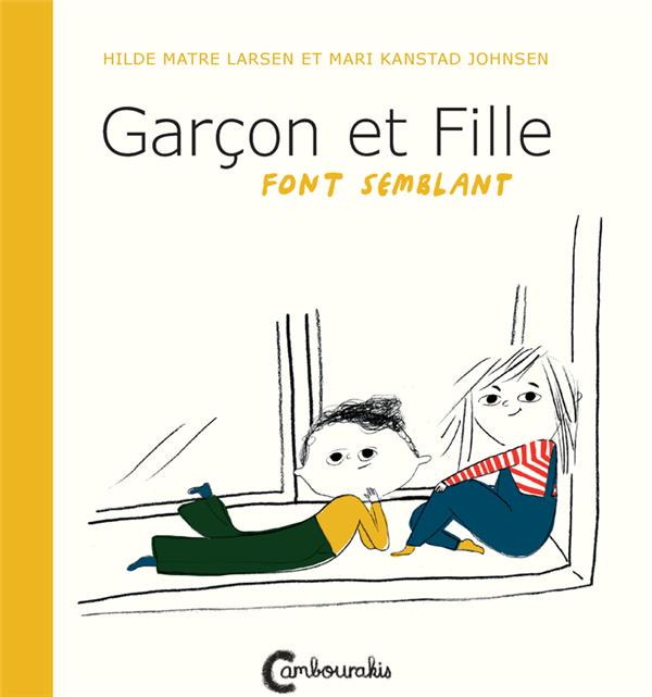 GARCON ET FILLE - FONT SEMBLANT