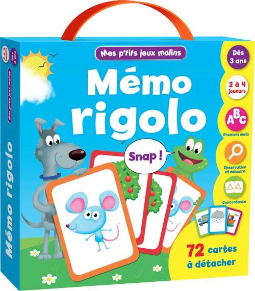 MEMO RIGOLO (COLL. LES P'TITS JEUX MALINS)