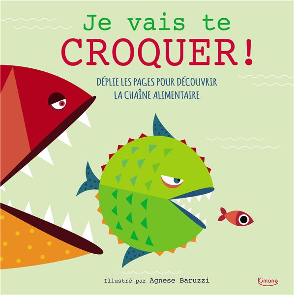 JE VAIS TE CROQUER ! DEPLIE LES PAGES POUR DECOUVRIR LA CHAINE ALIMENTAIRE