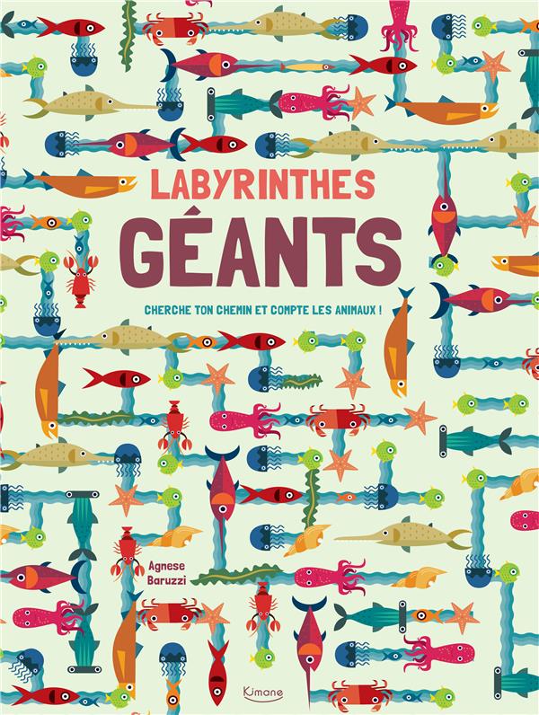 LABYRINTHES GEANTS - CHERCHE TON CHEMIN ET COMPTE LES ANIMAUX ! CAT LIB ENSEMBLE NOEL 2017