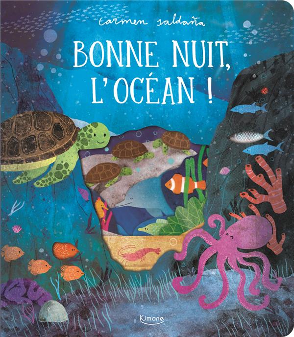 BONNE NUIT, L'OCEAN ! - AVEC DES DECOUPES A CHAQUE PAGE