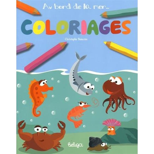 COLORIAGES AU BORD DE LA MER