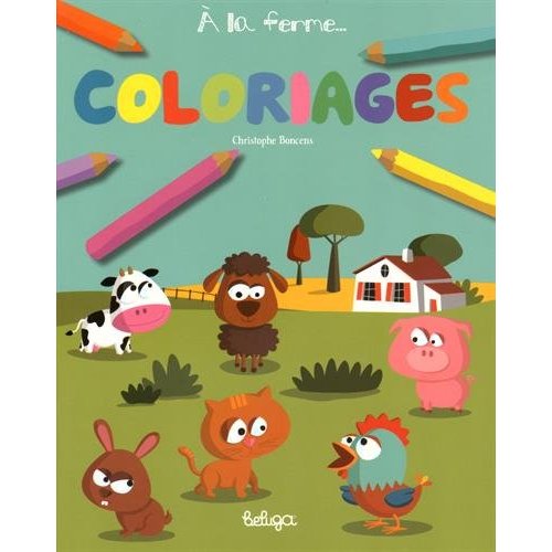 COLORIAGES A LA FERME