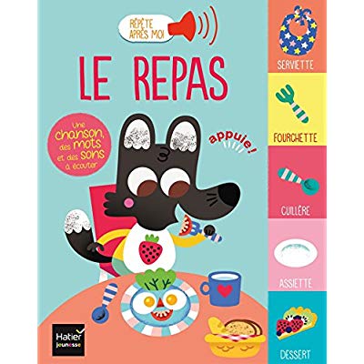 REPETE APRES MOI - LE REPAS 1/3 ANS