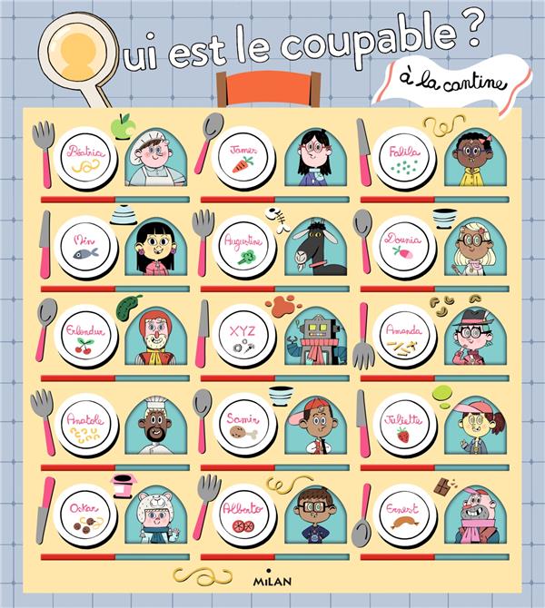 QUI EST LE COUPABLE A LA CANTINE ?