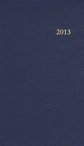AGENDA DU CHRETIEN 2013 BLEU