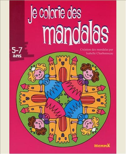 COLORIAGE MANDALAS (VISUEL PRINCESSES)