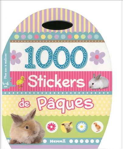 1000 STICKERS DE PAQUES