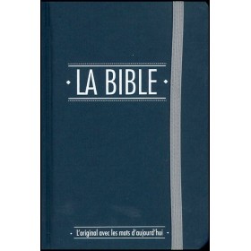 BIBLE SEGOND 21 EXTRA MINI BLEUE AVEC ELASTIQUE