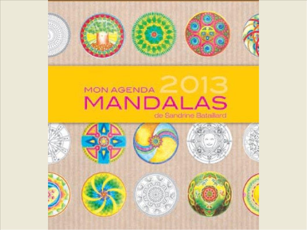 MON AGENDA MANDALA 2013