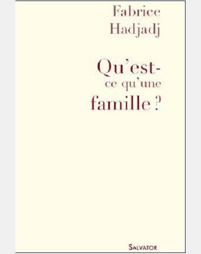 QU'EST-CE QU'UNE FAMILLE