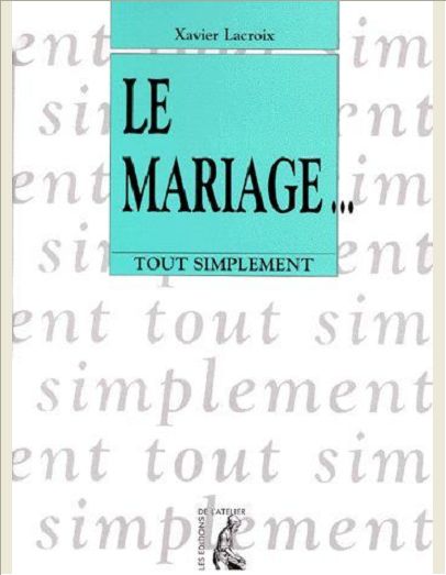 MARIAGE NLLE EDITION