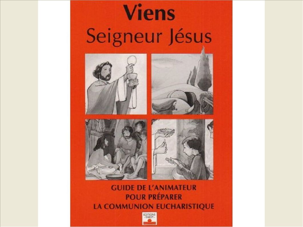 VIENS SEIGNEUR JESUS / ANIMATEUR