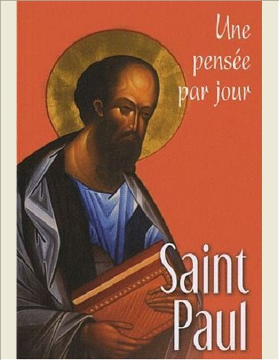 SAINT PAUL : UNE PENSEE PAR JOUR