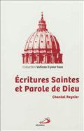 ECRITURES SAINTES ET PAROLE DE DIEU