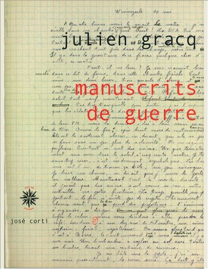 MANUSCRITS DE GUERRE